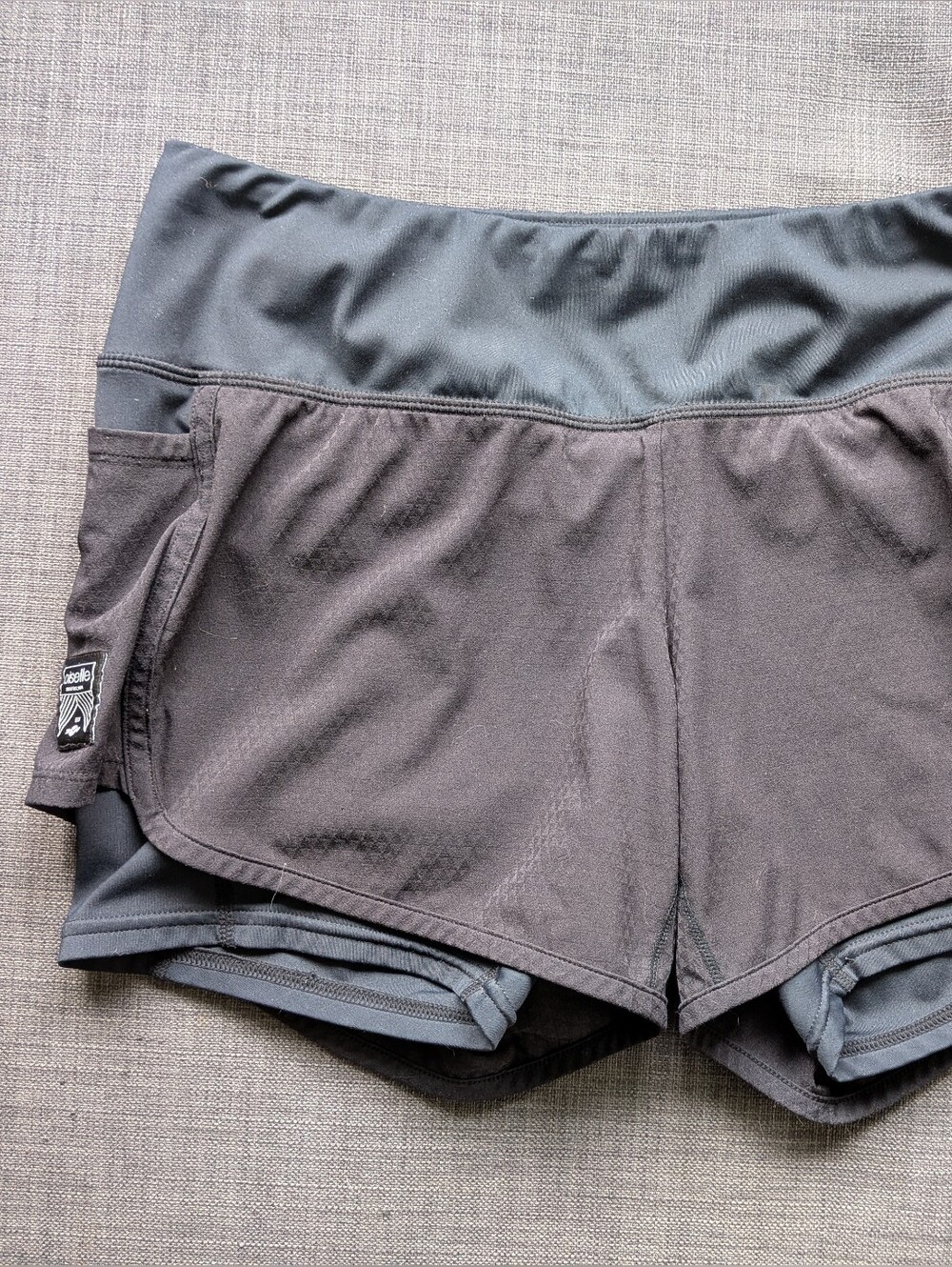 Oiselle Track Star Shorts Women's 8 Black